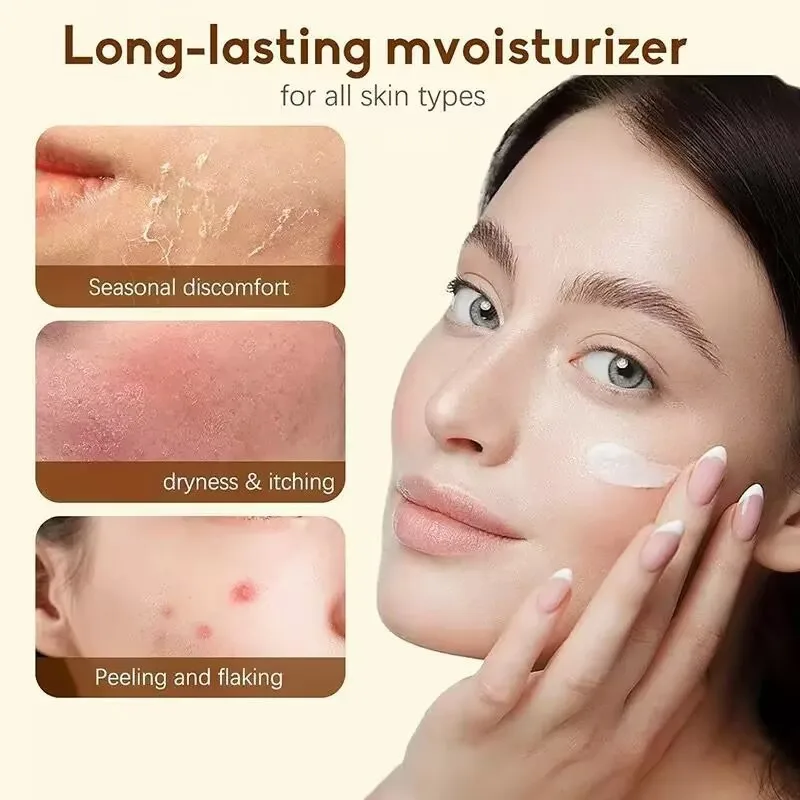 بلسم طويل القامة للوجه والجسم مرطب مغذي للغاية للبشرة الجافة والمتشققة كريم إصلاح البشرة الطبيعية #1
