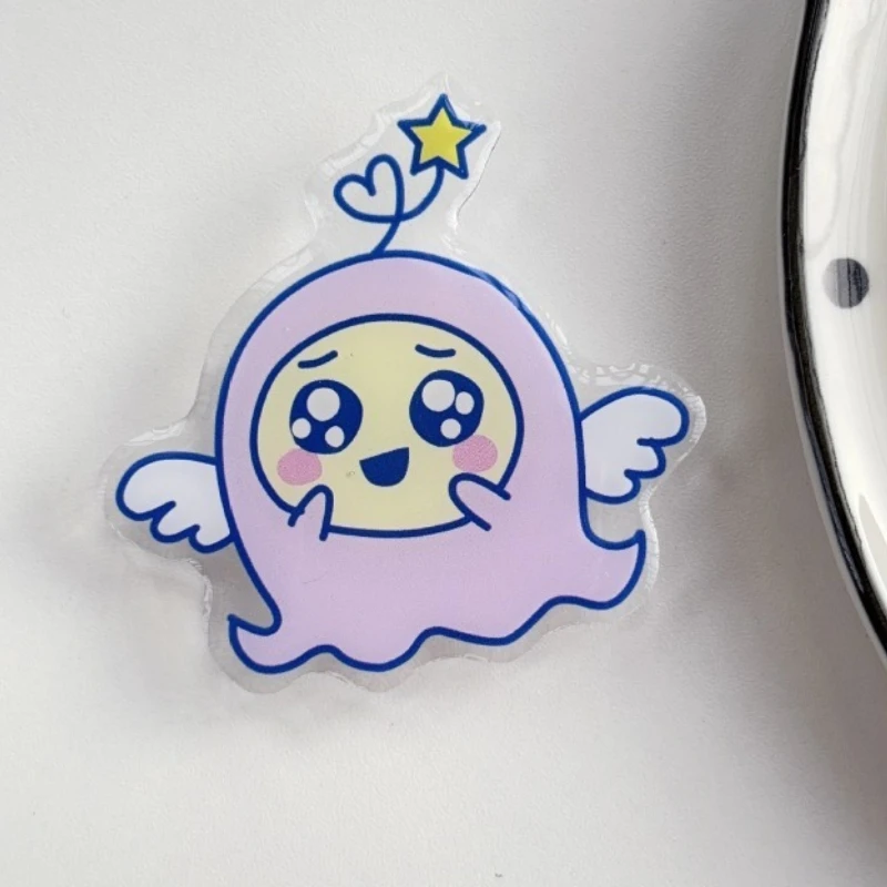 Tamagotchi Kuchipatchi Mametchi Mimitchi Zubehör: Niedliche, kreative Airbag-Halterung im Cartoon-Stil