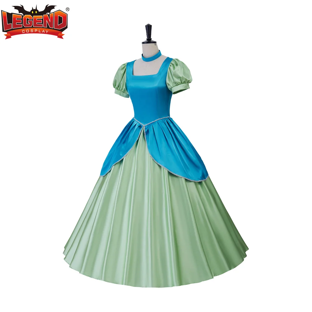 Princess Evil Step Sister Cosplay Costumes Ball Gown Anastasia and Drizella Cosplay Dress Stepsisters Clothes for Women Adult