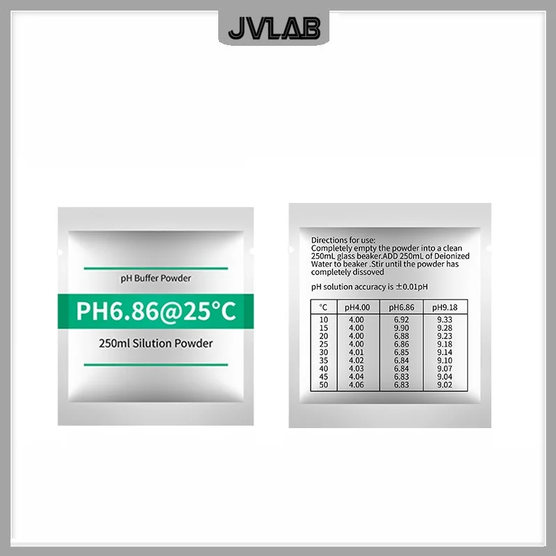 PH Substances Buffer Powder For PH Meter Measure Calibration Solution PH 6.86 Mixed Phosphate 10 / PK