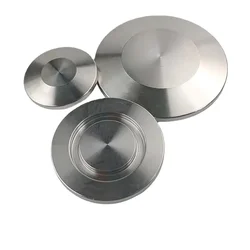 KF10 KF16 KF25 KF40 KF50 KF63 KF80 KF100 Vacuum End Cap SUS 304 Stainless Steel Sanitary Pipe Fitting Beer Brewing