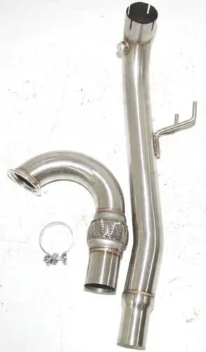 2012-2016年式 フォルクスワーゲン ゴルフ 2.0T MK7用 3インチ ダウンパイプ