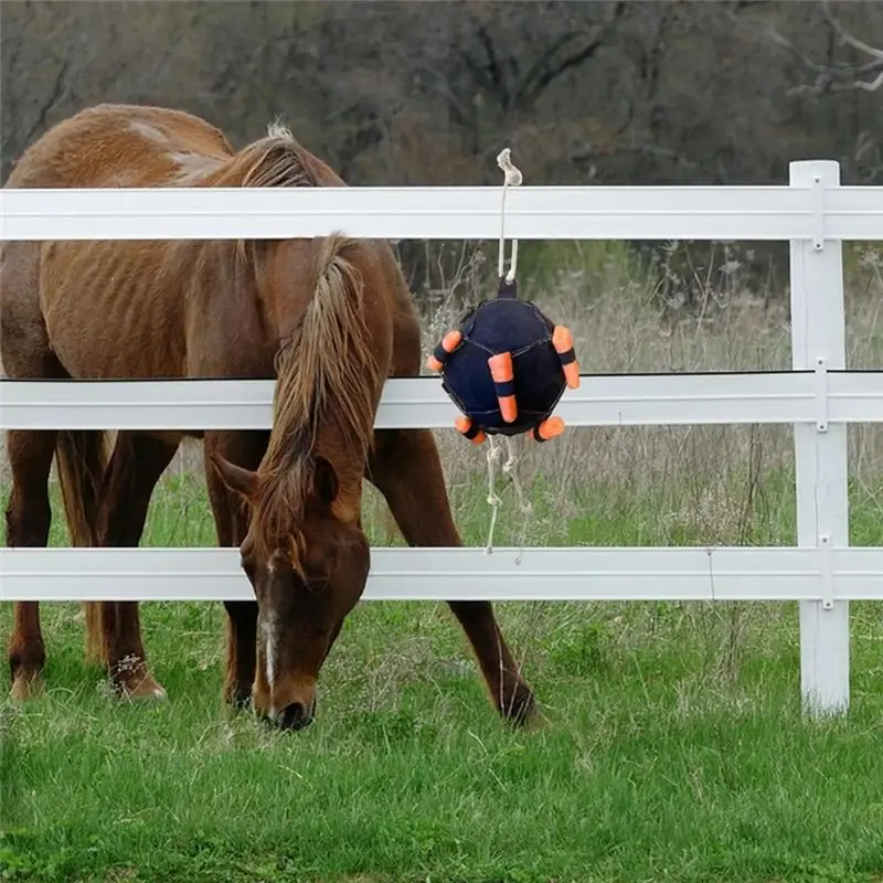 NEW HOT In Stock-Interactive Horse Hay Ball Slow Feed Consumption Ball Boredom Buster Funny Stress Reliever For Feeding Avoid Bo