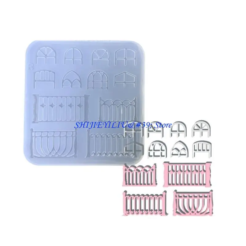 E21F Flexible Alternative Resin Mold Practical Moulds for Creating Unique Gifts Charm