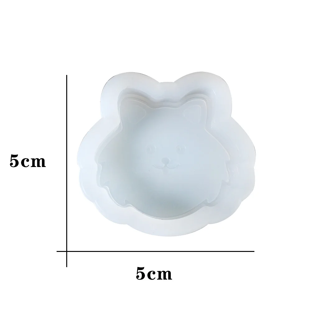 Moule Silicone 3 Pièces Forme Patte de Chat pour Résine Époxy DIY - Haute Élasticité, Réutilisable pour Création de Bijoux, Porte-clés, Décorations