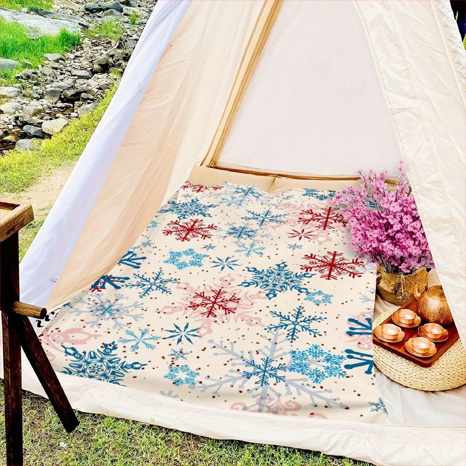 Christmas Celebration Joy Blanket Cozy Flannel Throw for Holiday Cheer AllSeason Comfort Festive Tradition Gift
