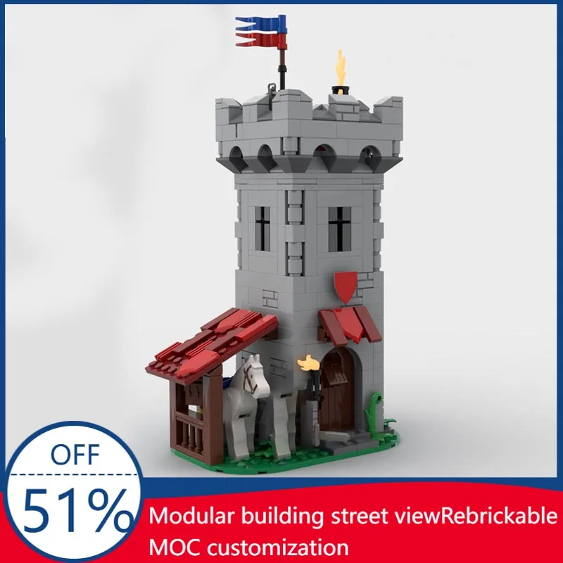 nuovo-set-di-369-pezzi-moc-modello-di-torre-di-guardia-medievale-europea-idea-creativa-fai-da-te-giocattolo-retro-per-bambini-puzzle-da-assemblare-regalo-di-compleanno