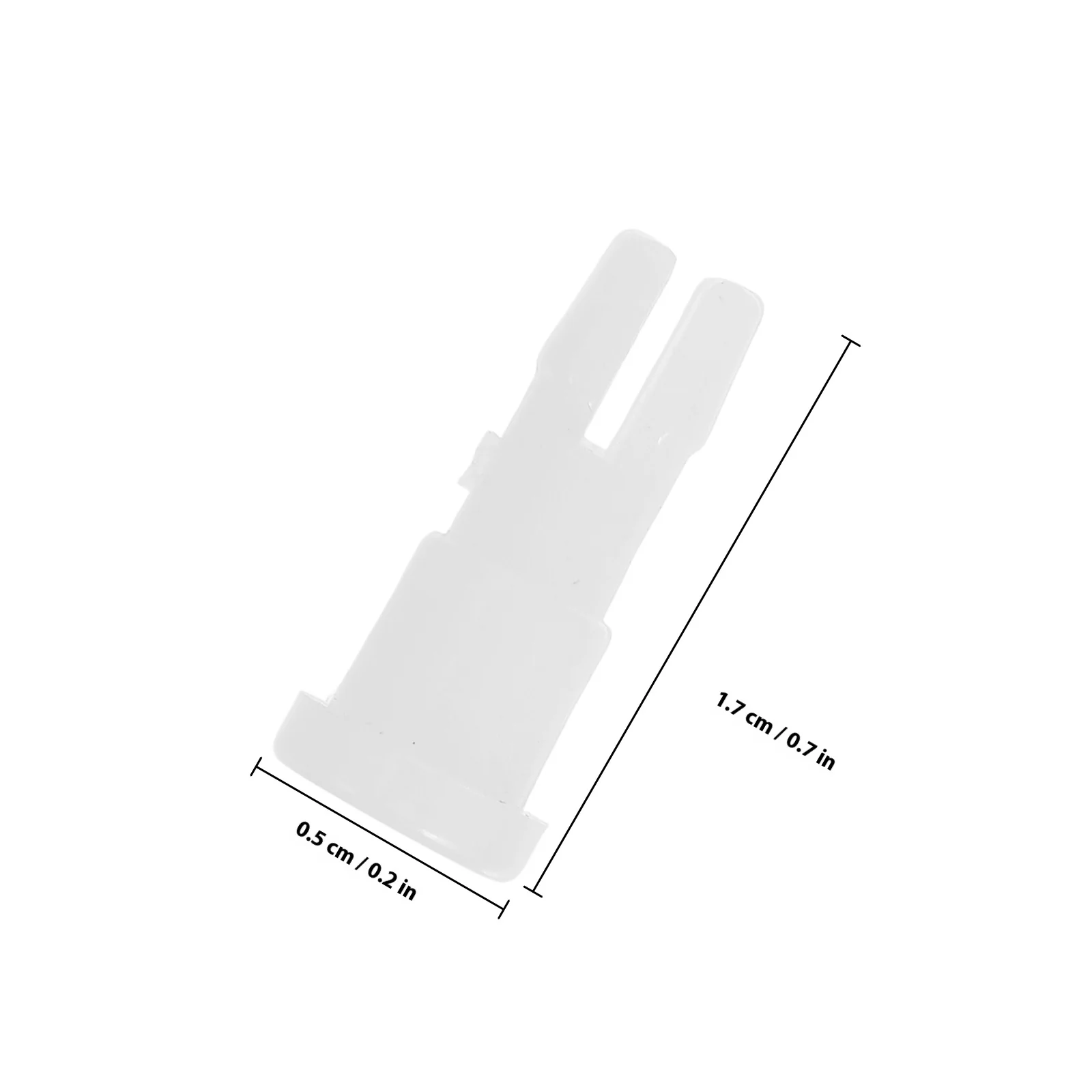 1 Pair Plastic Chin Rest Paper Pin Smooth Edge For Optometry Equipment Sanitary Safety Use Optical Accessories Teaching