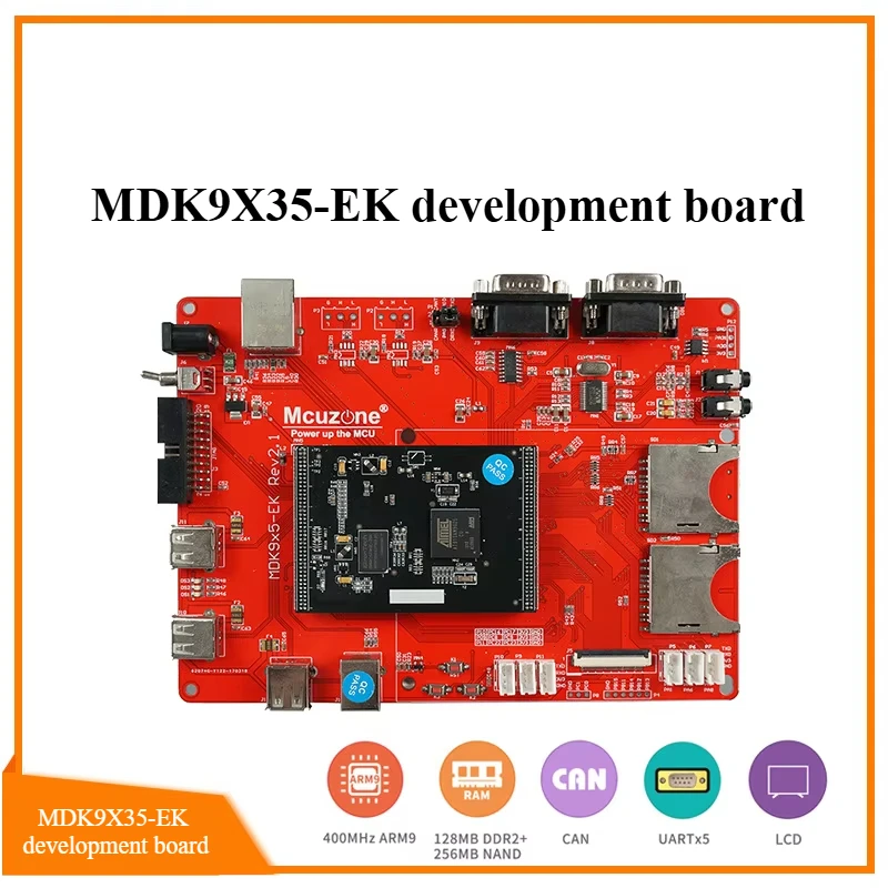 

MDK9X35-EK-T43 development board LCD AT91SAM9X35 SAM9X35 9X35 5 serial port