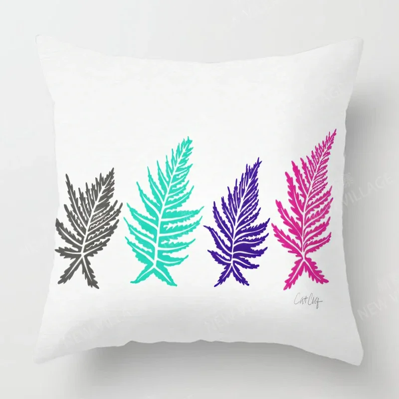 Modern Decorative Cushion for Home Living  Zongzi leaves Room Decor Throw Pillow Cover 45*45 children 40x40cm 60x60cm 45x45cm