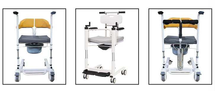 حار بيع الرفع الهيدروليكي نقل المريض رفع صوان كرسي دش نقل كرسي #5