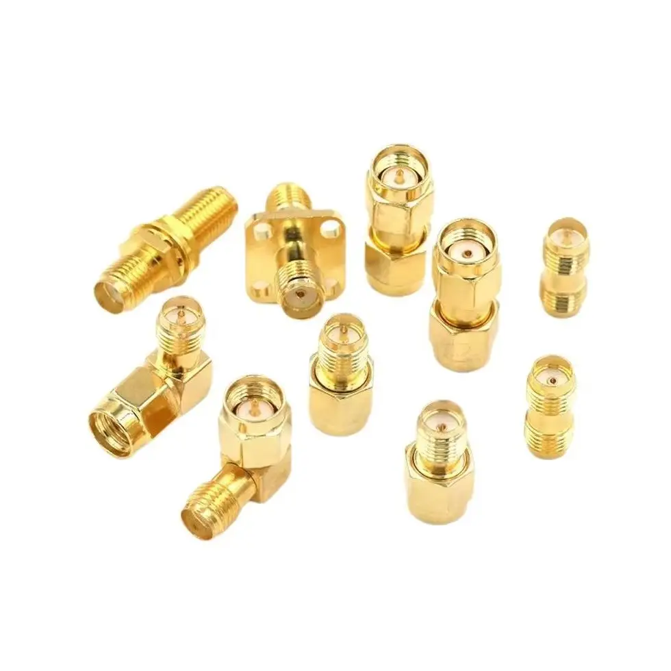1PCS SMA Male / Female RF Connector  SMA male female adapter bidirectional/double reverse SMA connector SMA-JJ KK JWK KKF KKY