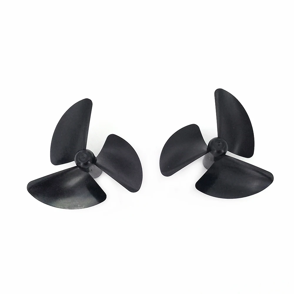 RC Boat Propeller 42mm 2.3mm 3-Blades Left Right PC Prop for RC boat Toy Boat Fishing Bait Boat DIY Boat Model