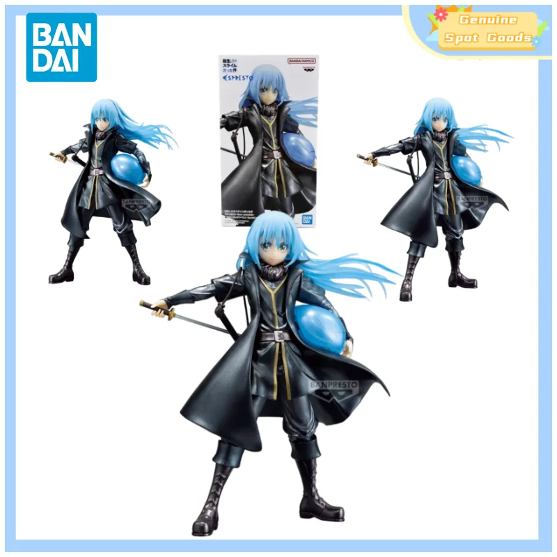 

Genuine Bandai The Slime Diaries ESPRESTO Clear Materials Rimuru Anime Action Figures Model Figure Gift for Toys Hobbies Kids