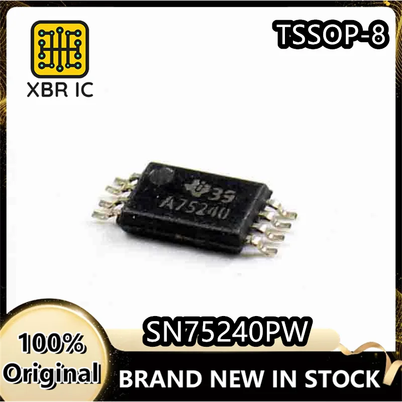 

(15/40 pieces) SN75240PWR SN75240PW Silkscreen A75240 Current Temperature Chip TSSOP-8 New Original Genuine Spot Fast Delivery
