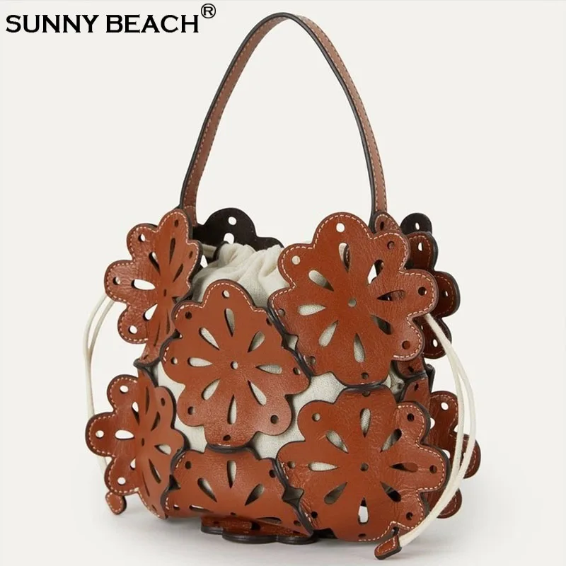 

Сумка-тоут с цветочным принтом, женская сумка, новая нишевая ручная корзина, сумка подмышки для женщин