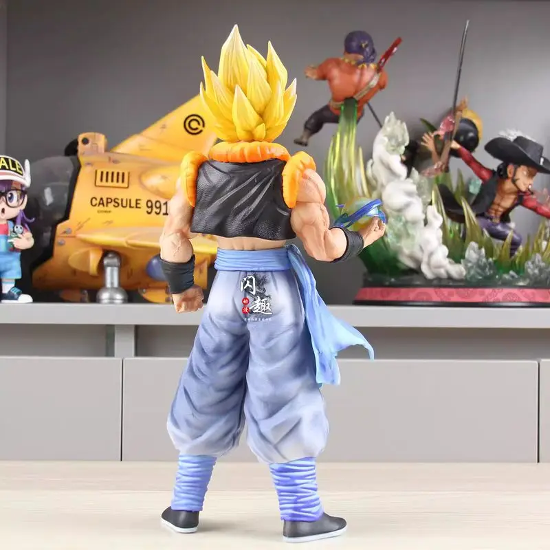 30cm ドラゴンボールZ ゴジータ モデル 漫画 DBZ フィギュア GK スタチュー おもちゃ アニメ ゴジータ アクションフィギュア 装飾品 周辺グッズ 子供向けギフト