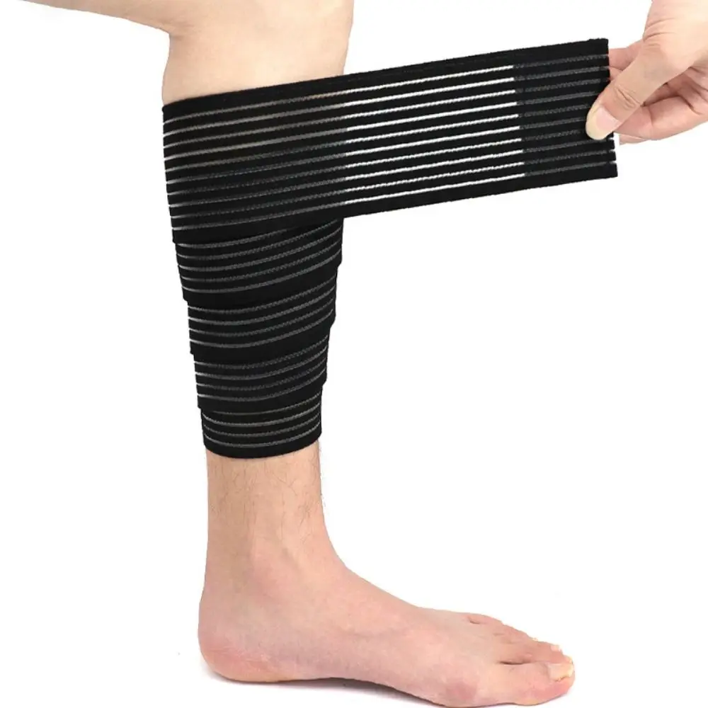 Leggings Sports Gym Sprains Injury Ankle Support Calf Elastic Bandage Bike Leg Warmers Thigh Sleeve Sport Protection Bandage