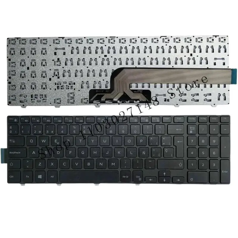 

& New Spanish/Latin Keyboard For Dell Inspiron 15 3000 5000 3541 3542 3543 5542 3550 5545 3551 3559 3565 3567 5566 5748 #