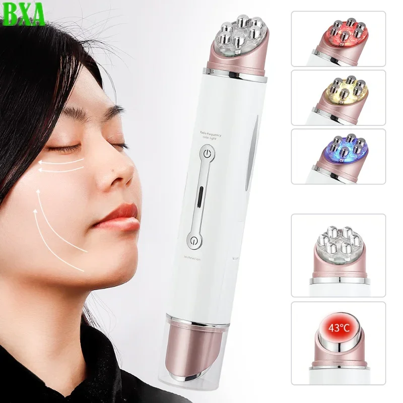 

Multifunction Eye Massager LED Photon Therapy High Vibration EMS Heating Face Massager Skin Lifting Anti-Wrinkle SPA Facial Tool