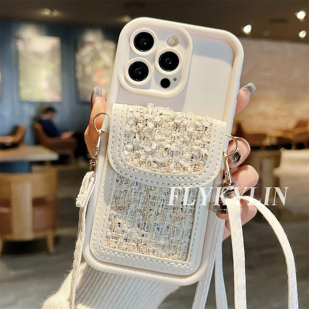 가죽 랜야드 지갑 가방 폰 케이스 삼성 S25 S24 S23 S22 S21 울트라 플러스 S20 FE 노트 20 소프트 쉘용