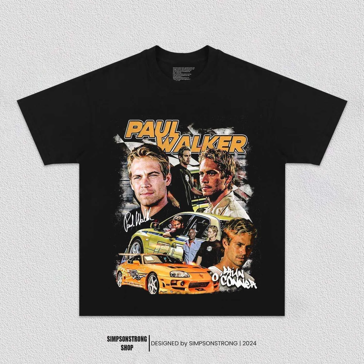 

Эксклюзивно для фанатов! [PAUL-WALKER] футболка на заказ, сухая и удобная, новейшая в 2025 году, унисекс, горячая распродажа.