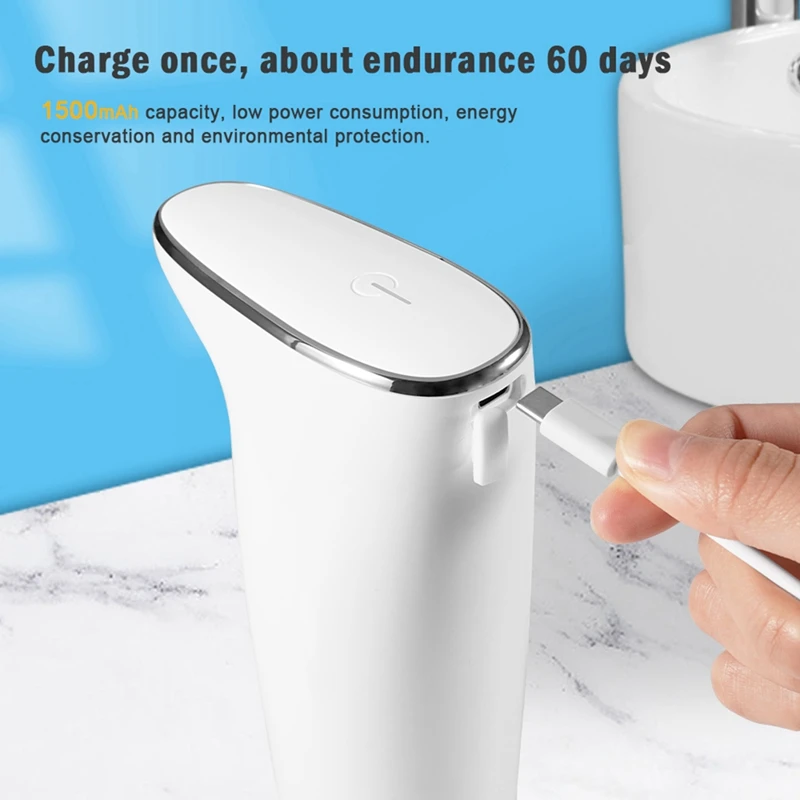 1Set Bathroom Smart Washing Hand Machine Handwash Dispenser Automatic Handwash Sensor With Distance Sensing Automatic Cleaning