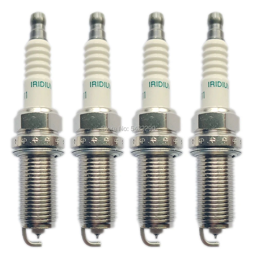 4pcs 90919-01191 Iridium Spark Plug fit for Toyota LAND CRUISER HILUX TUNDRA 4RUNNER TUNDRA Lexus LS GX LX SK20HR11 90048-51185