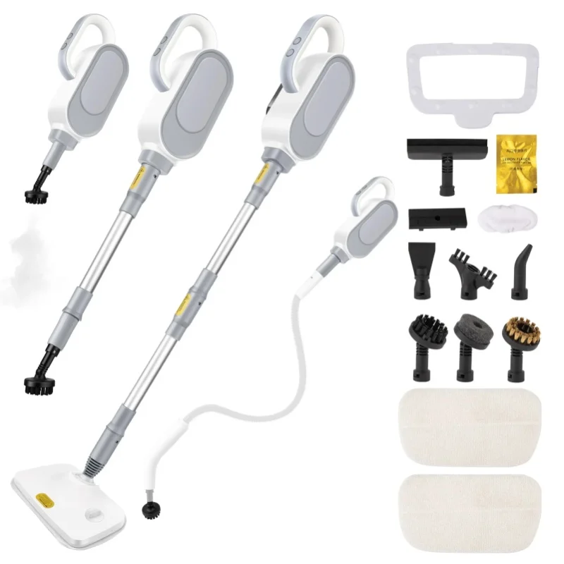 Hochdruck-Handdampfreiniger, abnehmbarer Dampfmopp, Haushaltsdampfreinigungsgerät für Hartholzböden, Fliesen, Teppiche, Sofas, Vorhänge, Küche, Backofen, Klimaanlage, Badezimmer, Fenster, Autopflege,