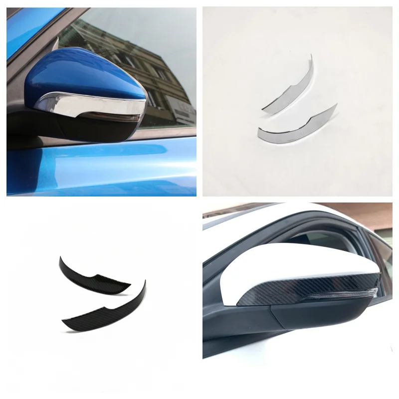 

For Ford Focus MK4 ST Line Puma 2019 2020 2021 2022 Accessories Rearview Mirror Caps Protective Cover Trim Exterior Shiny