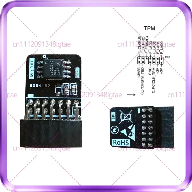 1pcs Embedded Password Card Module For National Secret SM123479 Algorithm Hardware USB SPI