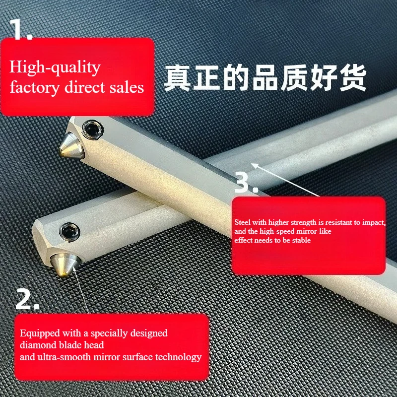 Inner Hole Rolling Tool, Mirror Small Hole Calendering Tool, CNC Lathe,Burnish Tools Rolling Cutter Steering Lever