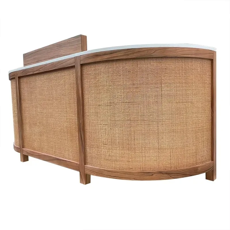 for Cash Register Wood Material Hotel Supermarket Counter