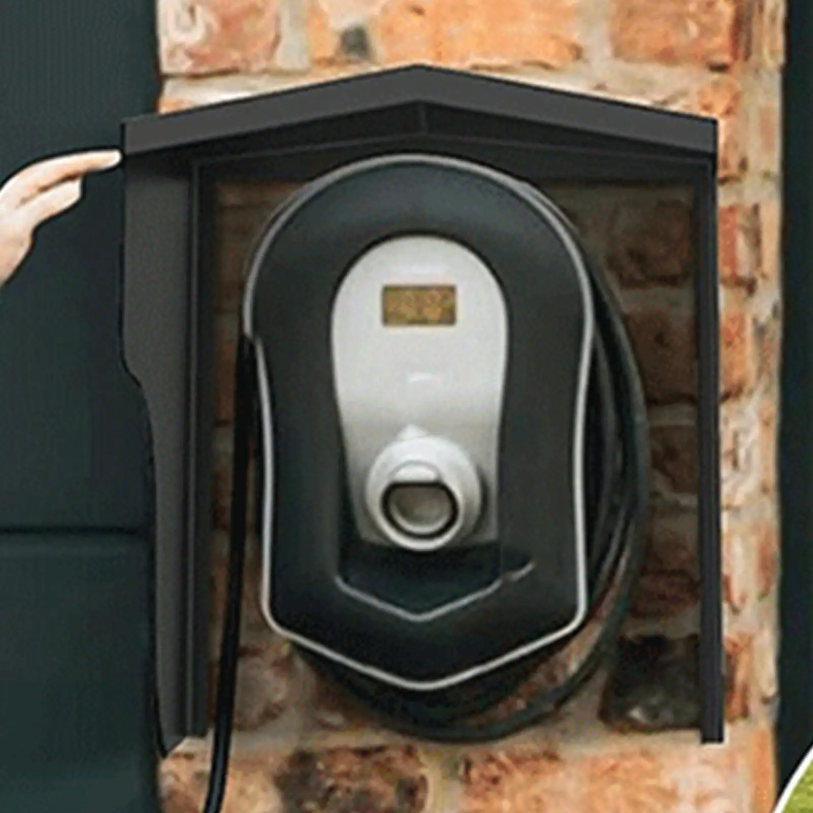 Pile de chargement, couverture de pluie, plaque de prise, étui de protection, montage mural, Kit de toit de protection, couvercle de prise électrique