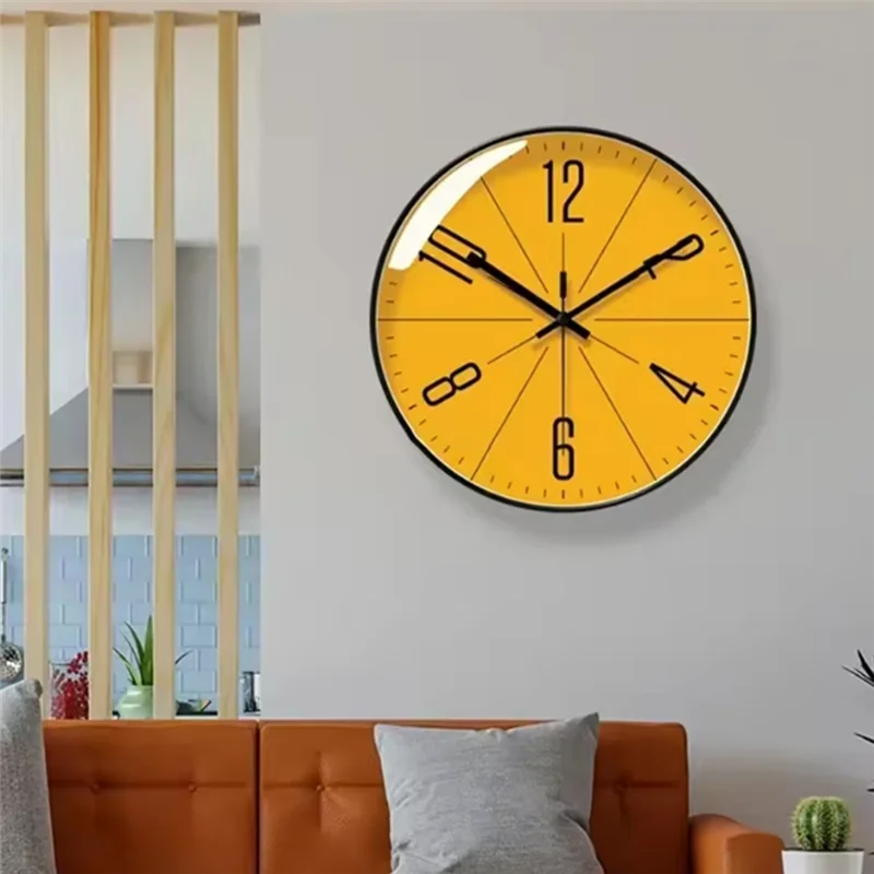 

A93Z Nordic Simple Wall Clocks Personality Modern Wall Clock Mute Home Restaurant Living Room