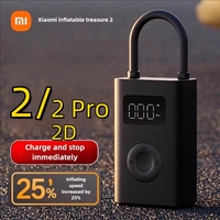 Xiaomi Mijia Multitool Air Pump 2/2D/2pro  Portable Tire Inflator 150PSI Digital Gauge Type-C LED Light, for Cars, Bikes, Balls