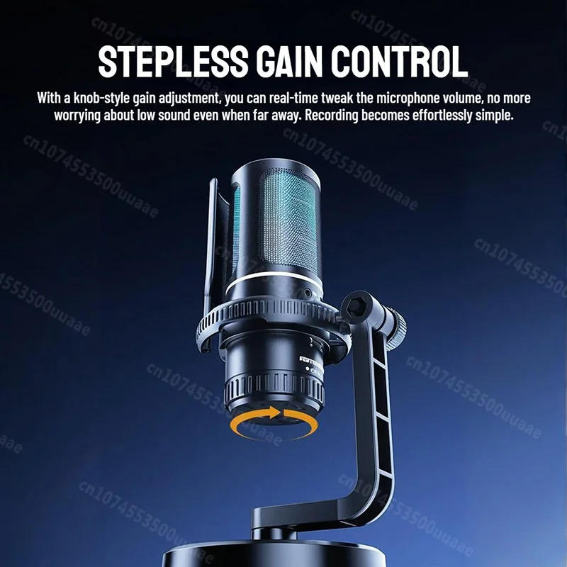 ميكروفون USB للألعاب Monster N32، ميكروفون مكثف قلبي 192 كيلو هرتز/24 بت مع فلتر بوب للكمبيوتر الشخصي Youtube Gaming Live Stream Dubbing #4