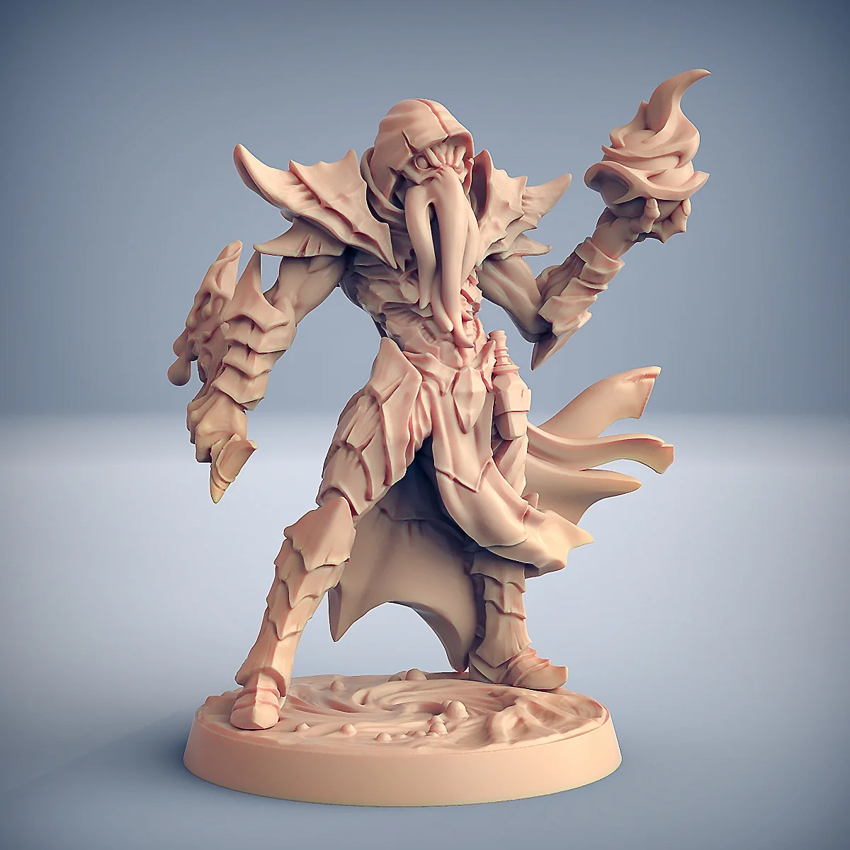 3D Printing Microscopic Models 【 Suckers 】 Predator Eye Demon Octopus Lord Dnd Board Game Piece Model