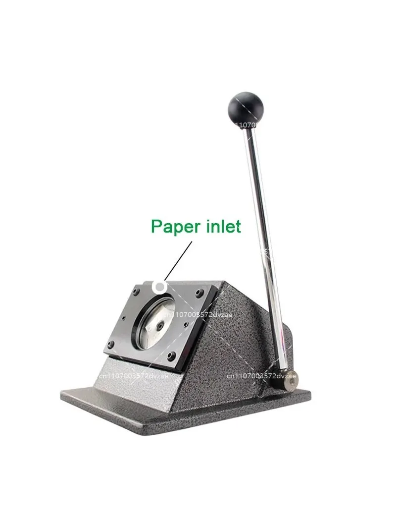 Round Punch Die Cutter Graphic 58mm Card Cutting Machine 1Pc New Manual 58mm Badge/Button Maker