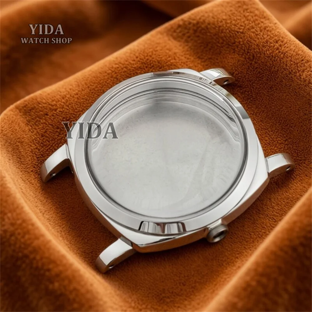 

Винтажный корпус для часов 47 мм из нержавеющей стали с сапфировым стеклом, водонепроницаемый, для PAM 6154, ETA6497/6498/ST3600, автоматический механизм