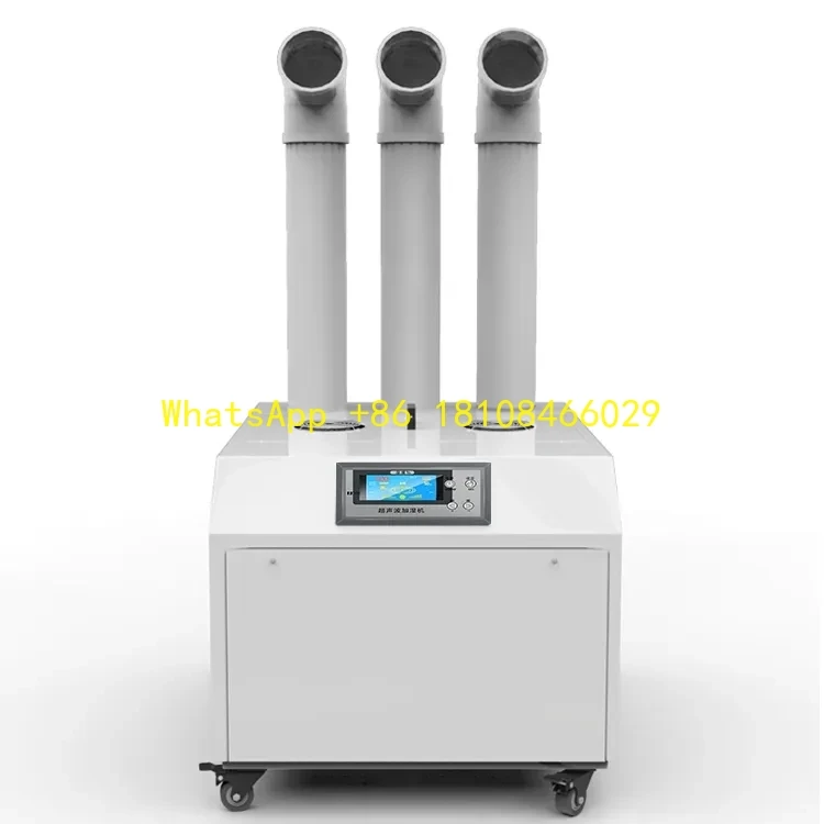 le Humidificador ultrasónico de 15 kg/H, polvo atomizado de mantenimiento fresco, humidificador de volumen de niebla Industrial, pulverizador grande para verduras