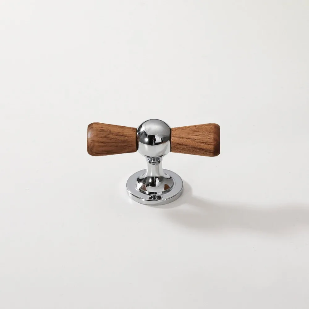 

Light Luxury Push-pull Door Handle Comfortable Grip Creative Zinc Alloy Furniture Door Knob Simple French Style Cabinet Handle