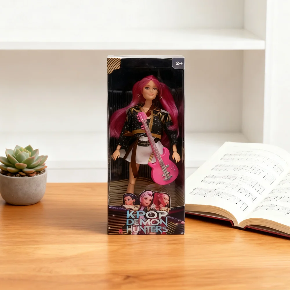 GORĄCA Wyprzedaż Anime Demon Hunters Witch Hunter Group Wysokiej jakości figurka z kleju, dziewczęca, dekoracyjna, idealna na prezent świąteczny lub urodzinowy