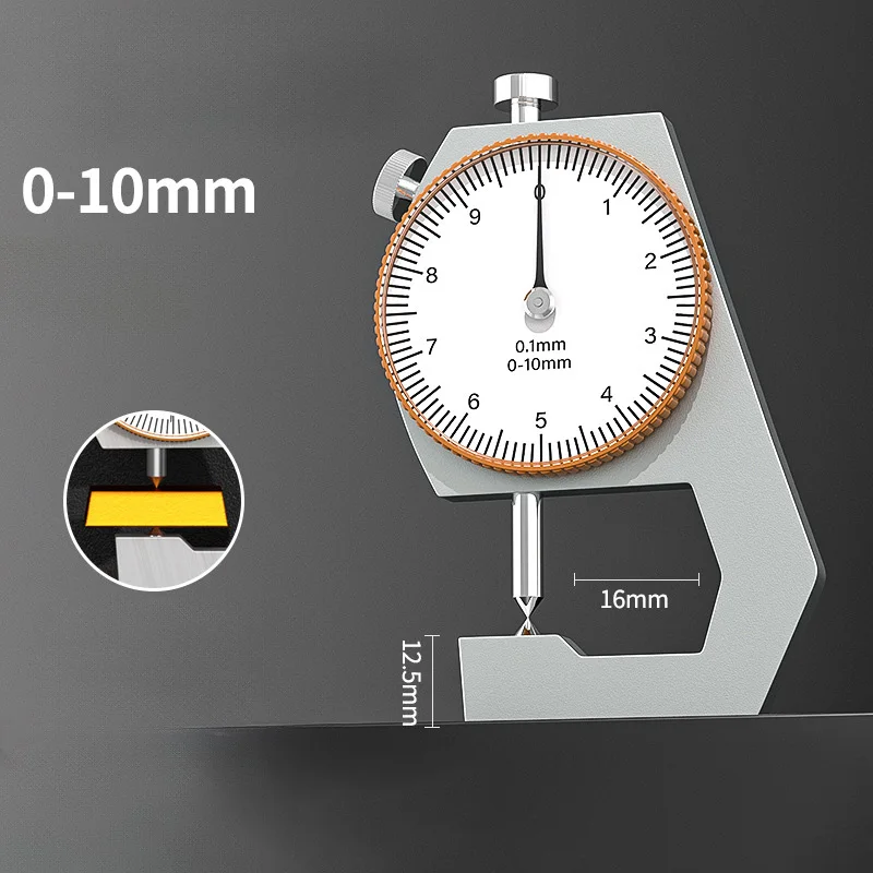 High Precision Digital Thickness Gauge Caliper For Steel Pipe Sheet Leather