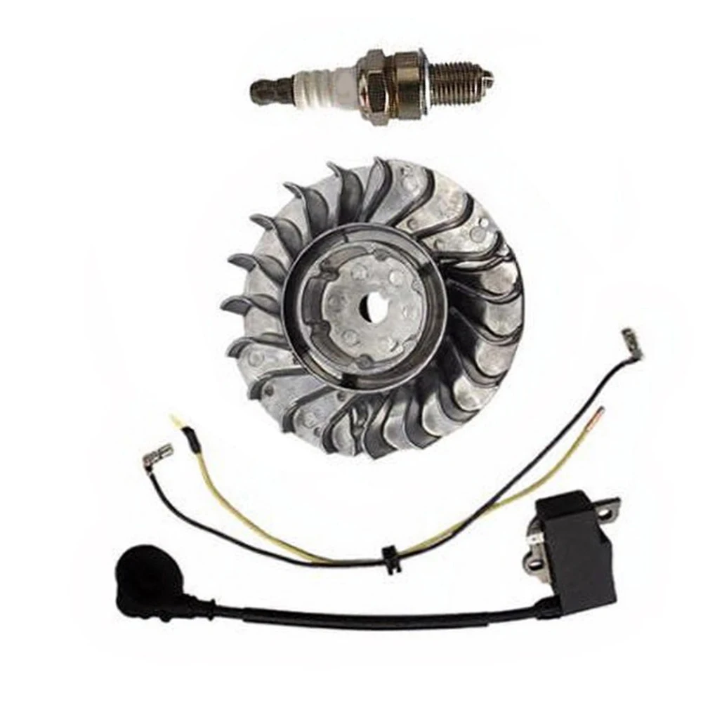 Metal Flywheel Kit Replacement For MS251 For MS231 Chainsaw 1143 400 1203 Flywheel Ignition Coil Kit Garden Tool Accessories