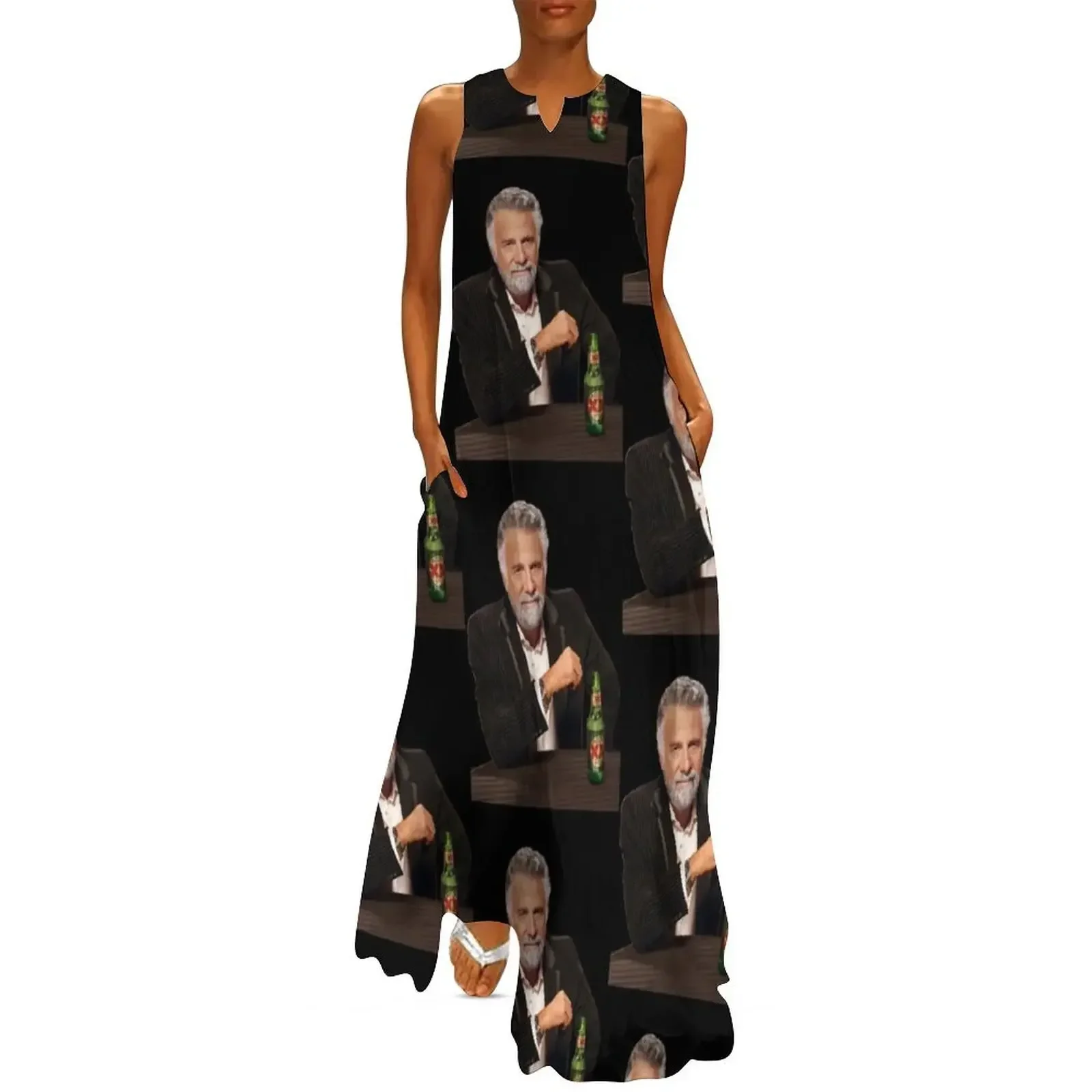 

Dos Equis Man - The Most Interesting Man In The World Meme Long Dress Women's dresses Summer skirt summer clothes Dress