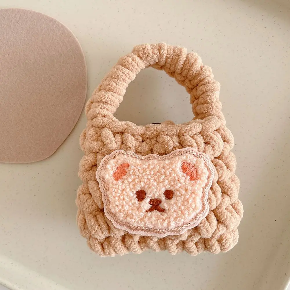 Plush Earphone Bear Bag Shell Bluetooth Headset Soft Earphone Case Fluffy Cute for AirPods 1 2 Pro/Airpods 3 Pro2