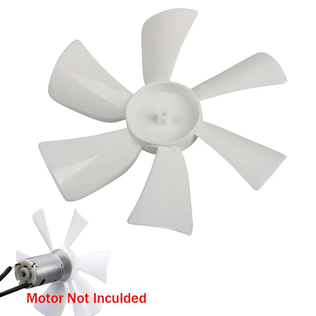 2Pack 6 Inch Replacement White Vent Fan Blades Vent Fan Blade Blade Replacement Vent Fan