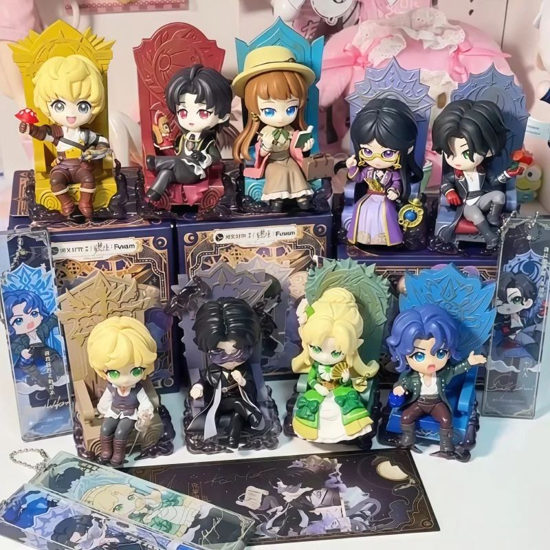 

Lord Of Mysteries Fate'S Invitation Tarot Club Series Blind Box Klein Moretti Anime Character Model Trend Desktop Ornament Gift