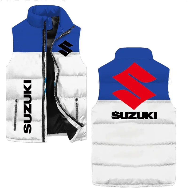 

Suzuki Men's Vest MotorcycleJacket, Suzuki Logo Trench Coat, Personalized Clothing, Event Clothing, Suzuka EnduranceRace